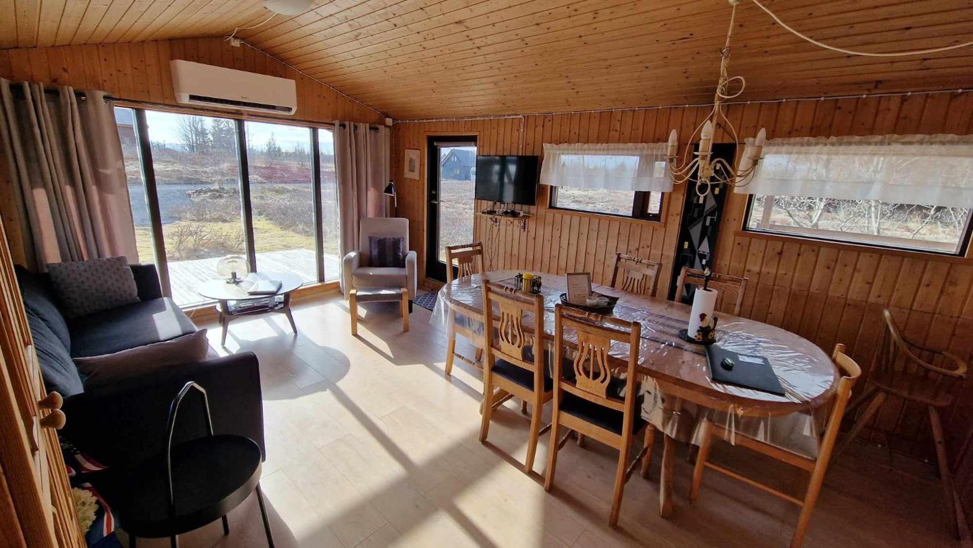 Thingvellir Lake Cottage Veithilundur ภายนอก รูปภาพ